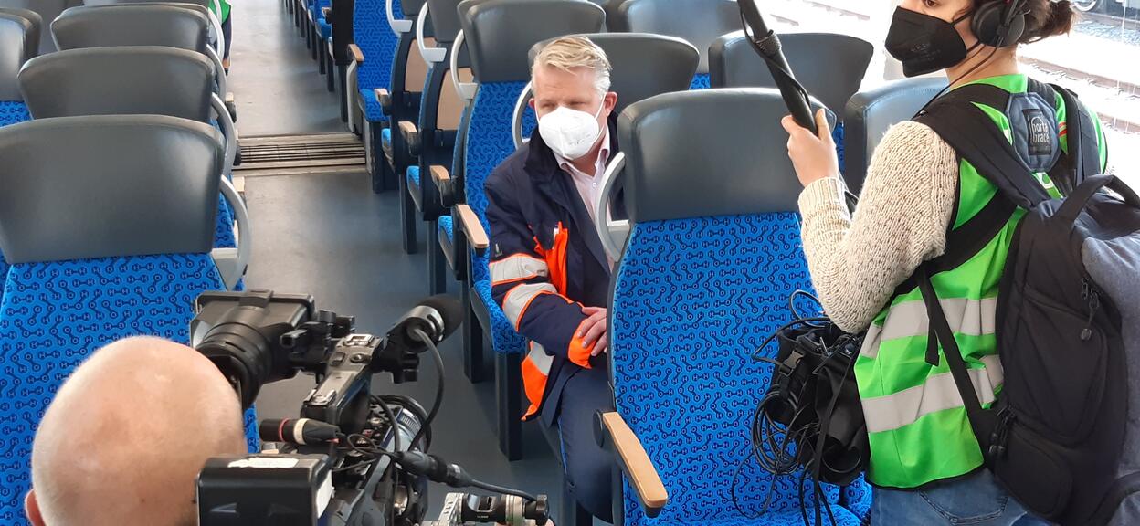 Stefan Schrank interviewed explaining H2 technology