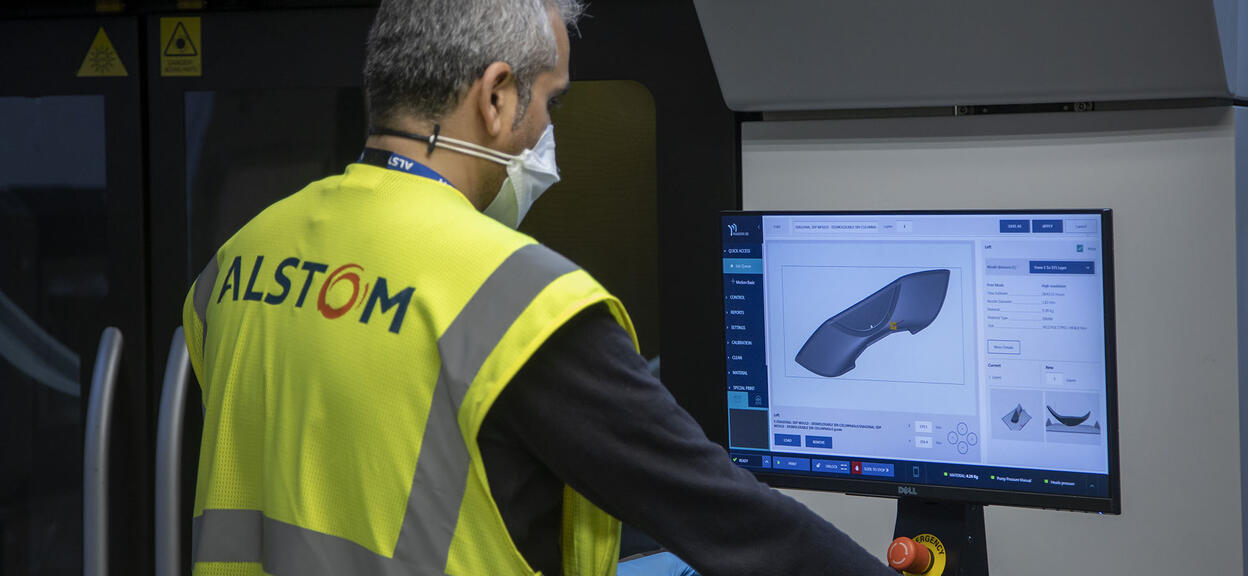 Alstom 3D Printing Hub Barcelona