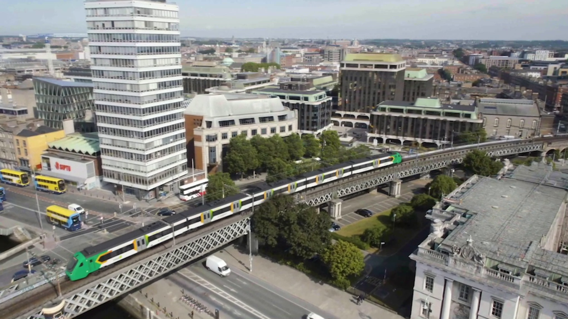 Copyright Irish Rail Video snapshot DART+