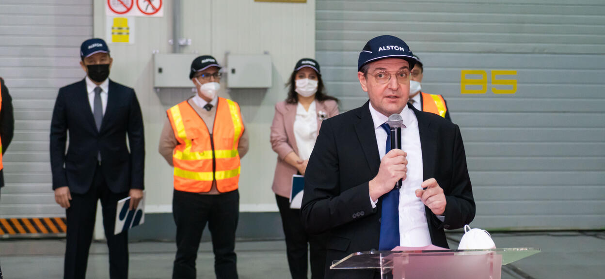 Flag off last loco for Azerbaijan