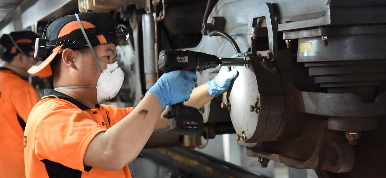 Alstom’s SHBRT joint venture will provide whole life-cycle maintenance service for 204 Movia metro cars on Shanghai’s Line 12. ©SHBRT