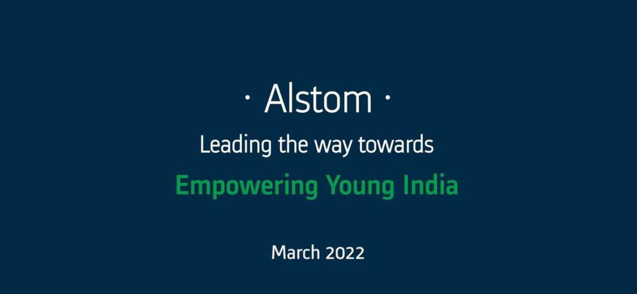 Leading to a gainful employable future, Alstom’s CSR initiative in Mumbai, India