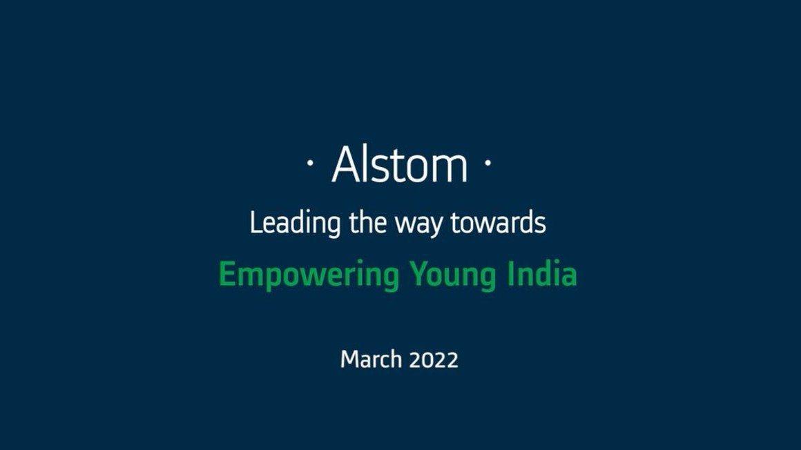 Leading to a gainful employable future, Alstom’s CSR initiative in Mumbai, India