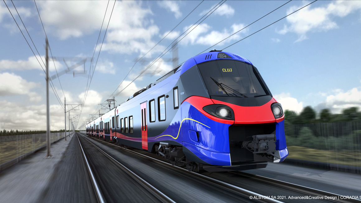 Copyright Alstom | Advanced & Creative Design Coradia Stream EMU - Romania - Rendering