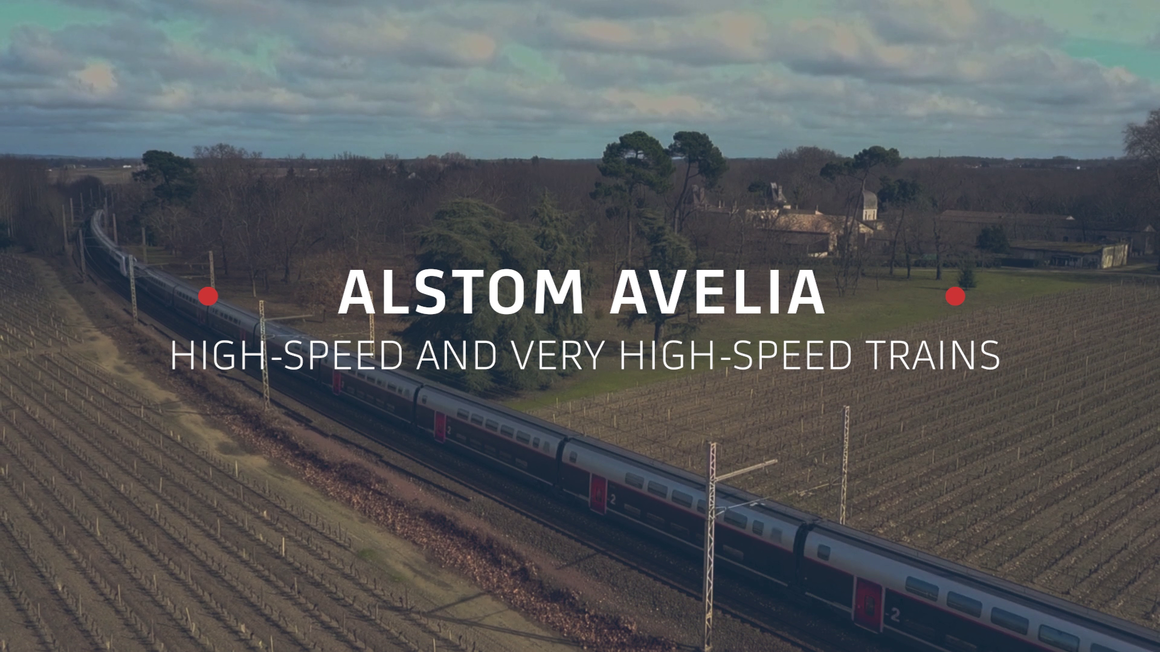 Copyright Alstom Alstom Avelia high-speed and very high-speed trains