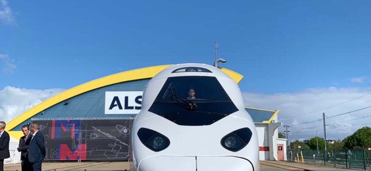 TGV M reveal in La Rochelle