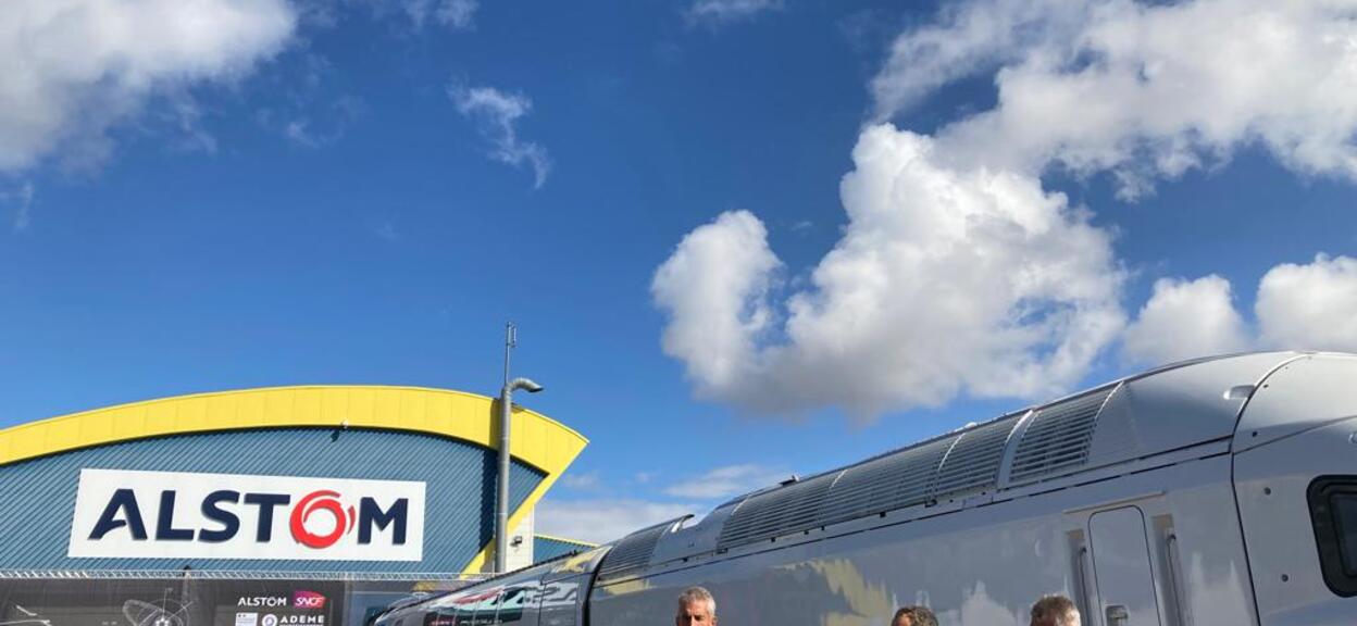 TGV M reveal in La Rochelle