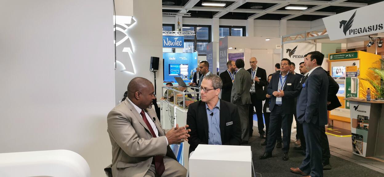 Eddy Thesee and Amir Levinthal at InnoTrans 2022