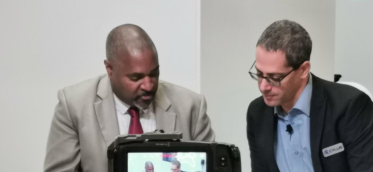 Eddy Thesee and Amir Levinthal at InnoTrans 2022