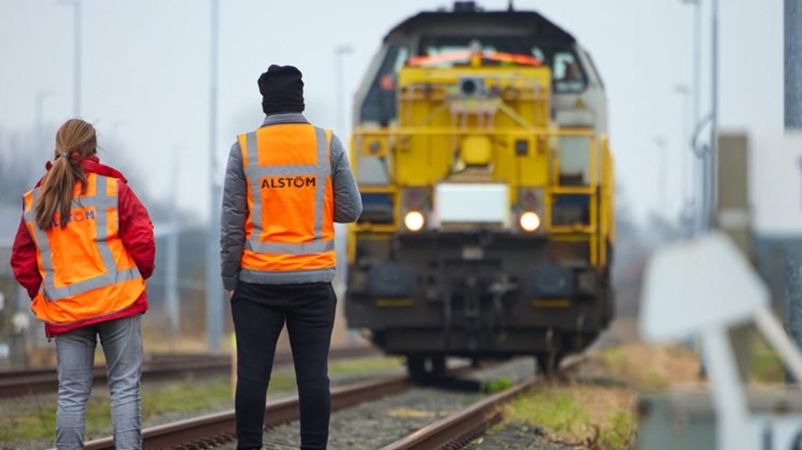 ATO test in GoA4 with a shunting locomotive in the Netherlands