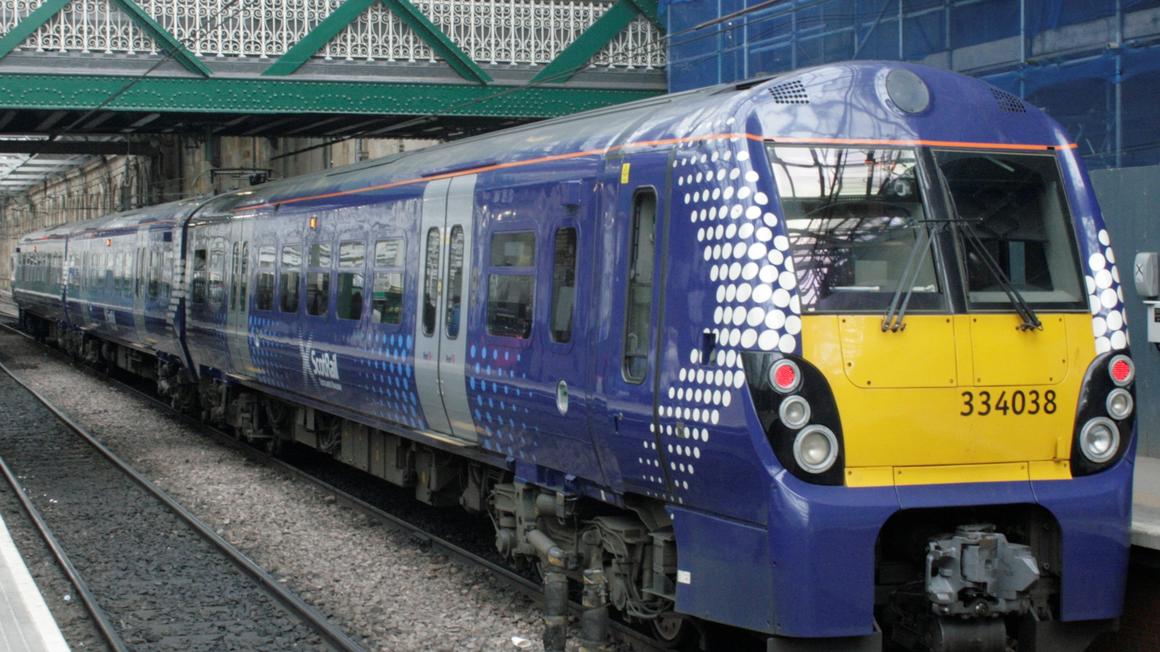 ScotRail’s Class 334 sits at Edinburgh 