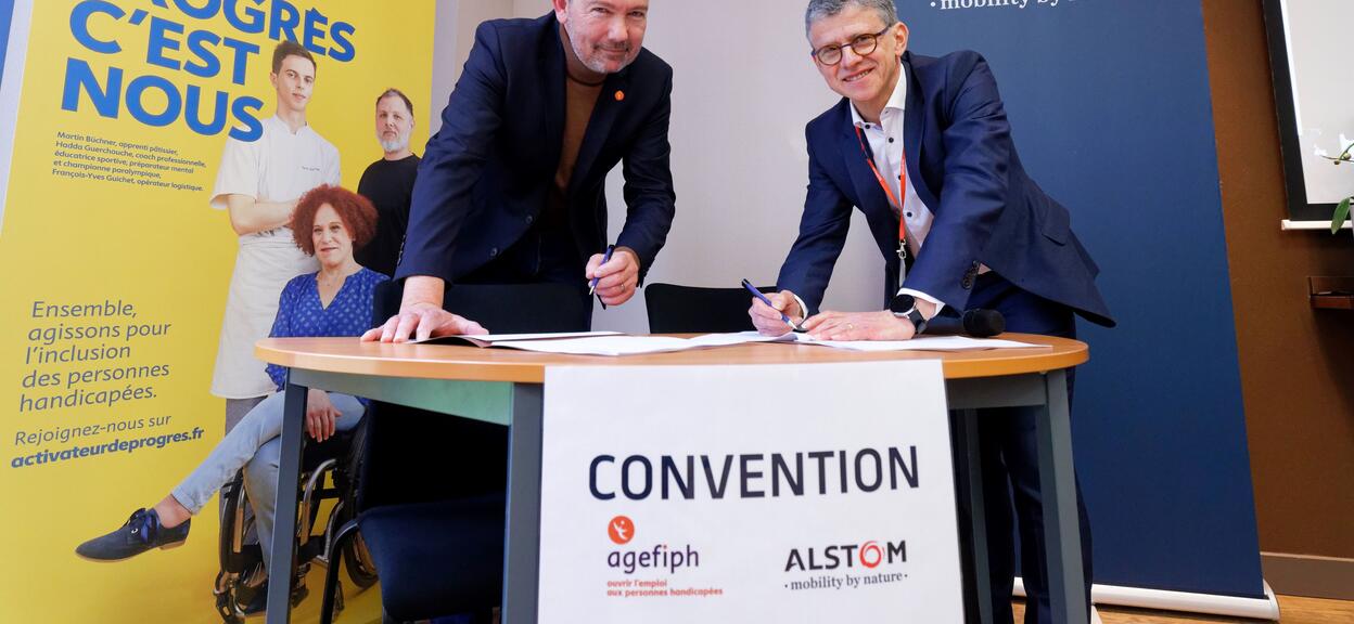 Convention Alstom Crespin Agefiph