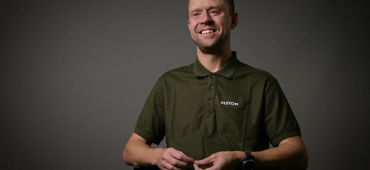 Portrait: Glenn Pettersson, Production Leader at Alstom