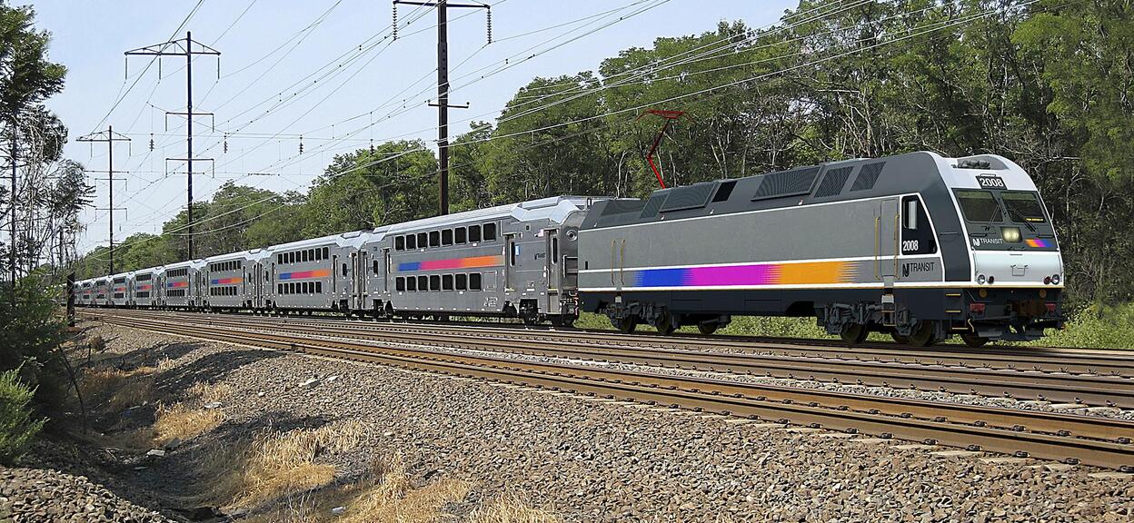 Alp locomotive and MultiLevel coaches locomotive webstory