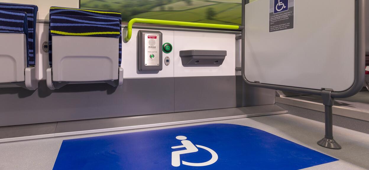 DART+ X'Trapolis wheelchair space
