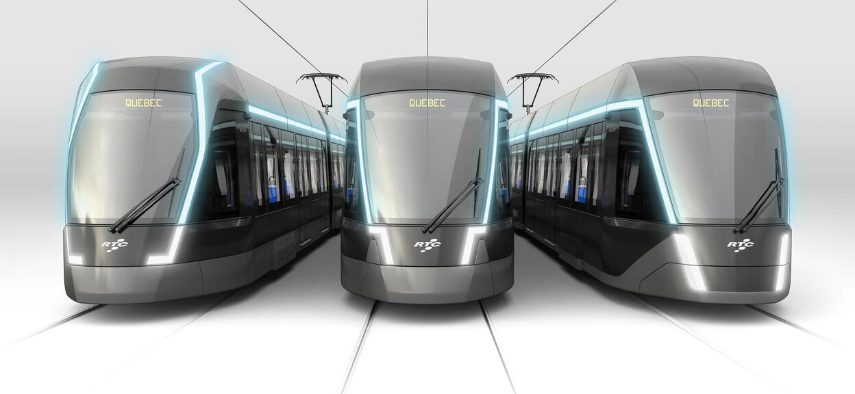 La Ville de Québec et Alstom dévoilent le design du tramway