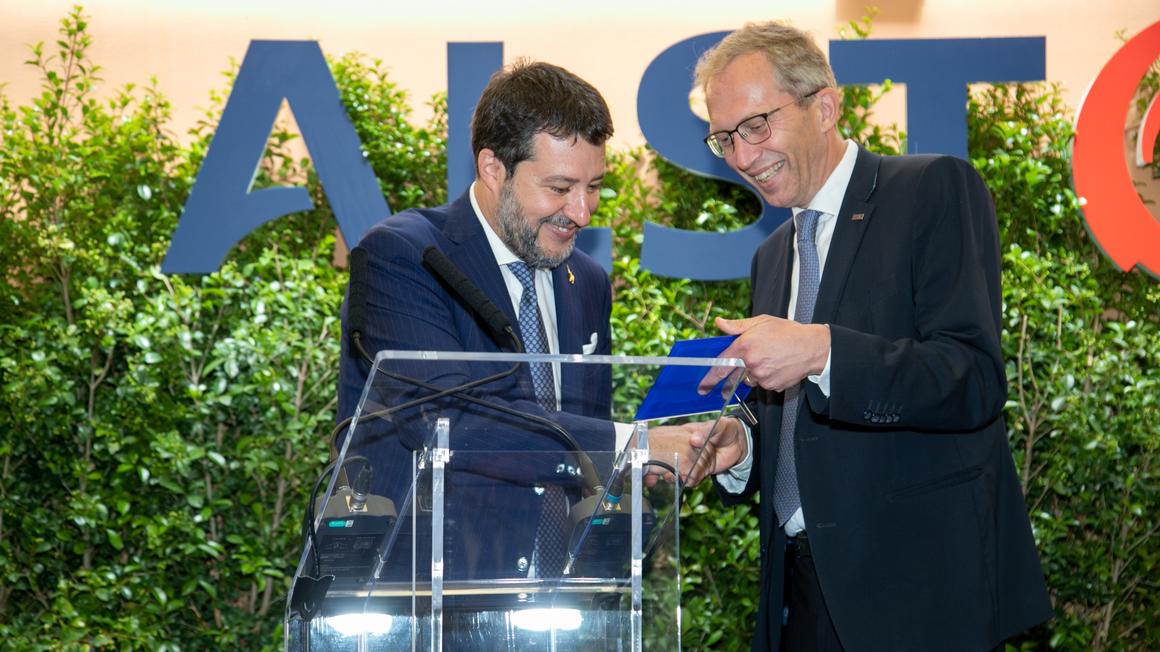 Copyright: ALSTOM Rome office inauguration1