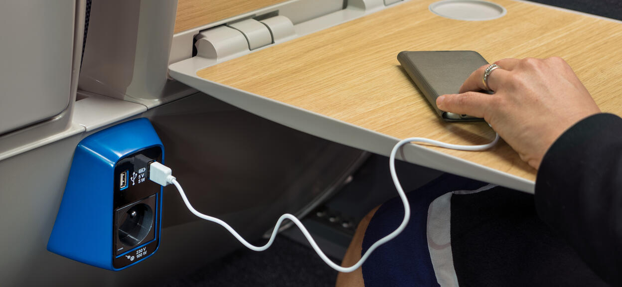 Inside views of the TGV Euroduplex