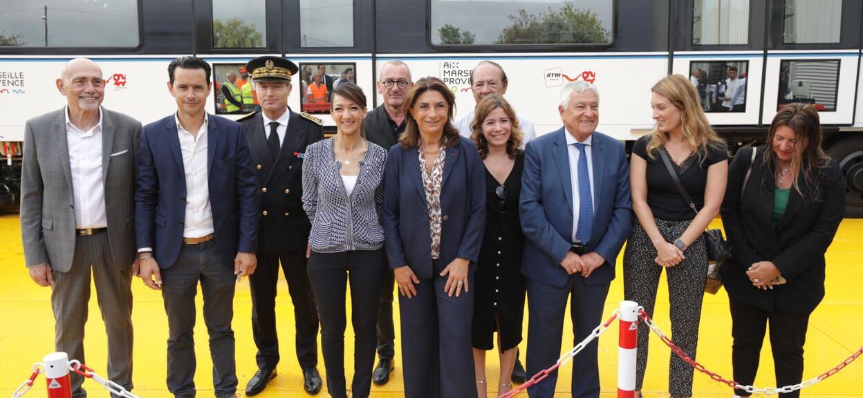 Neomma Marseille metro arrival