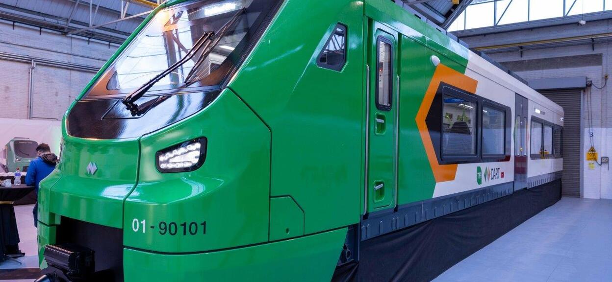 DART+ mock up Irish Rail