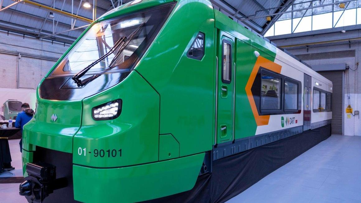 Copyright: ALSTOM DART+ mock up Irish Rail