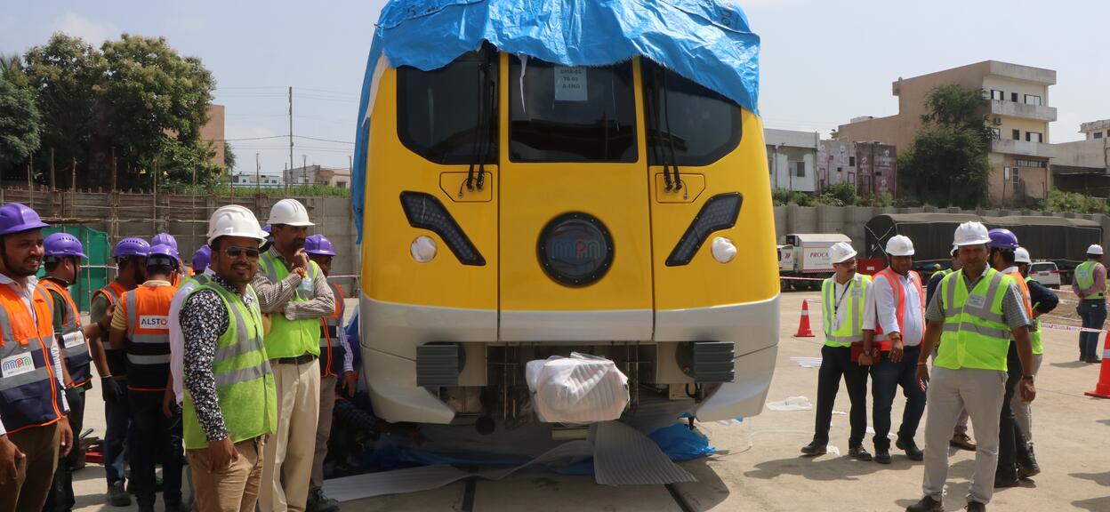 Alstom India delivers 1st trainset for Bhopla Indore Metro Project