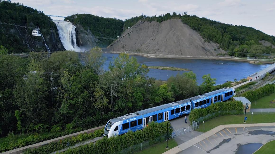 Copyright: ALSTOM Coradia iLint hydrogen tests in Quebec, Canada