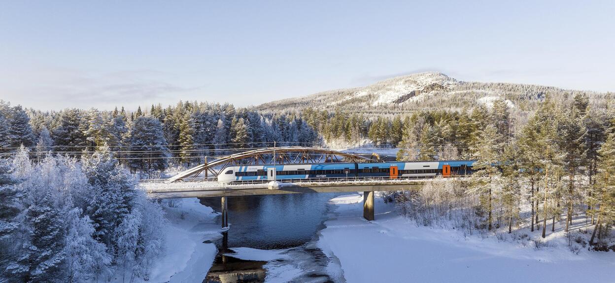 Zefiro wintertests in Sweden