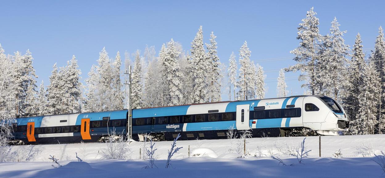 Zefiro wintertests in Sweden