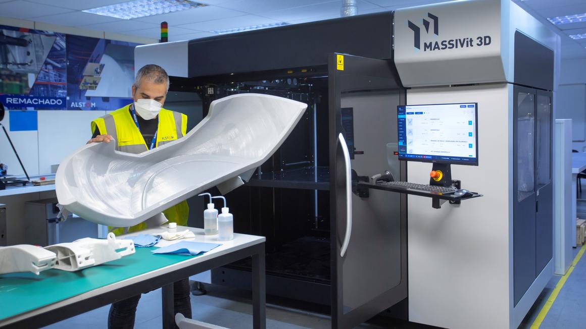 3d printing activities at Alstom’s Santa Perpètua site in Barcelona