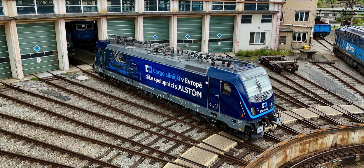 ČD Cargo unveils landmark Traxx Universal locomotive | Alstom