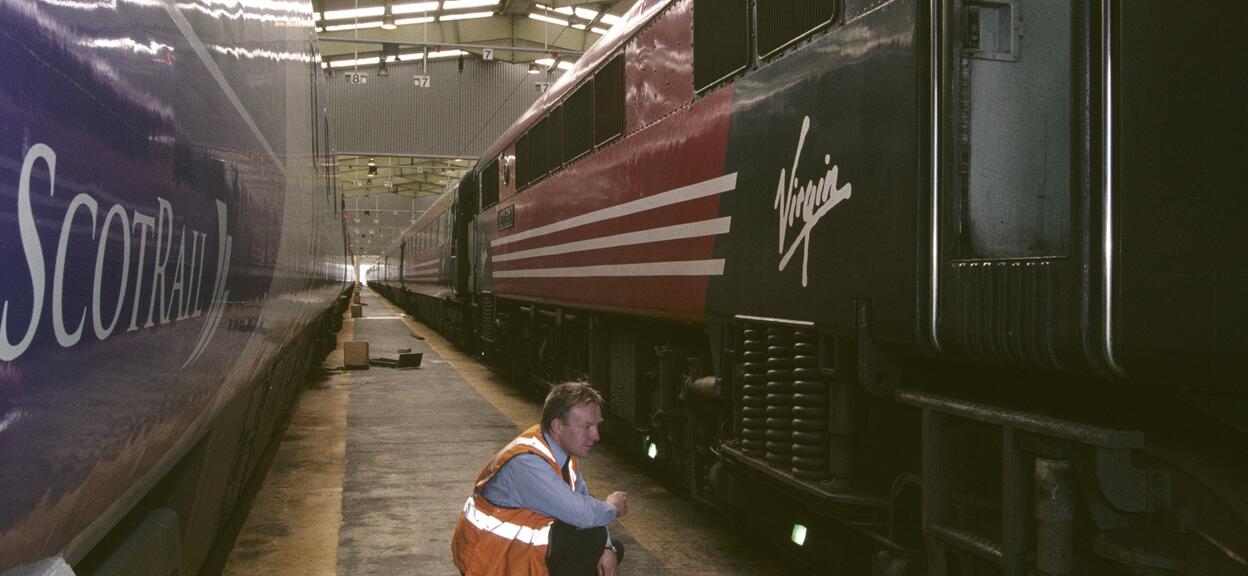 Polmadie 150 Train Depot