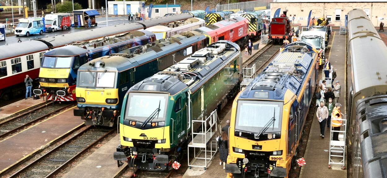 Polmadie 150 Train Depot