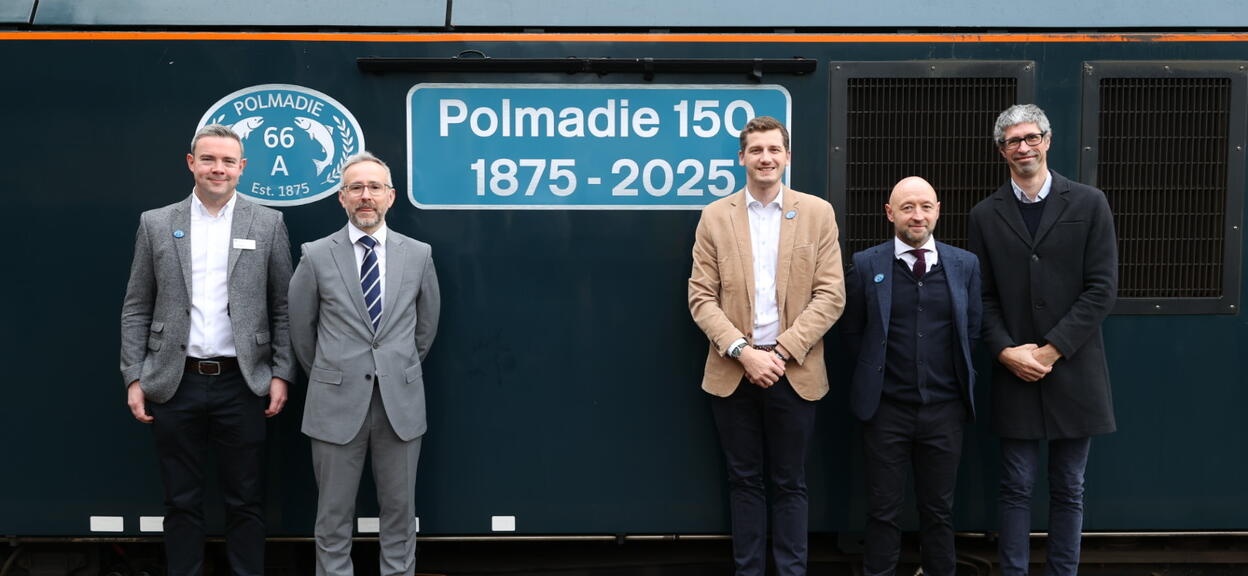 Polmadie 150 Train Depot