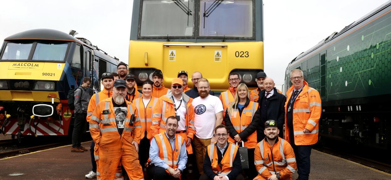 Polmadie 150 Train Depot