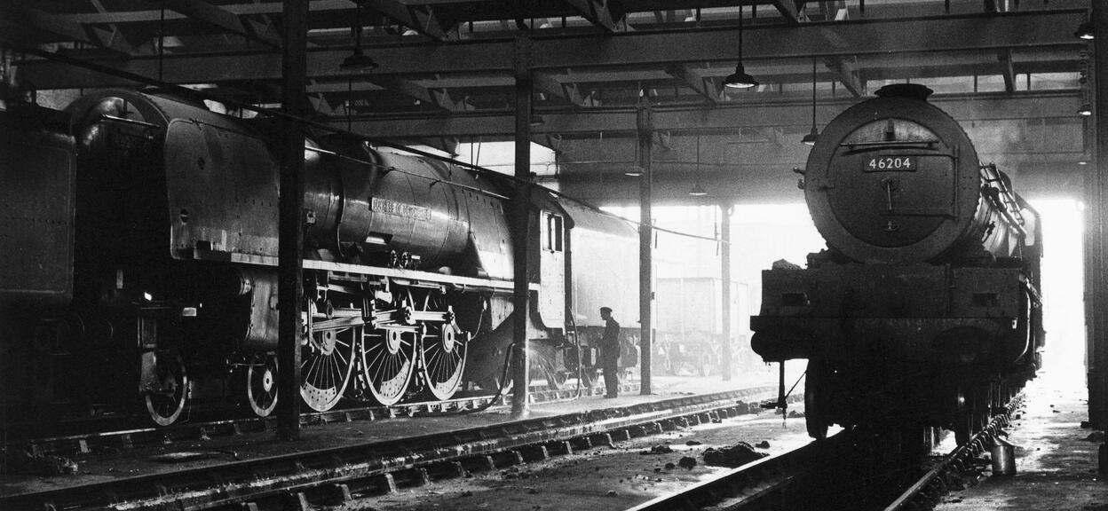 Polmadie 150 Train Depot