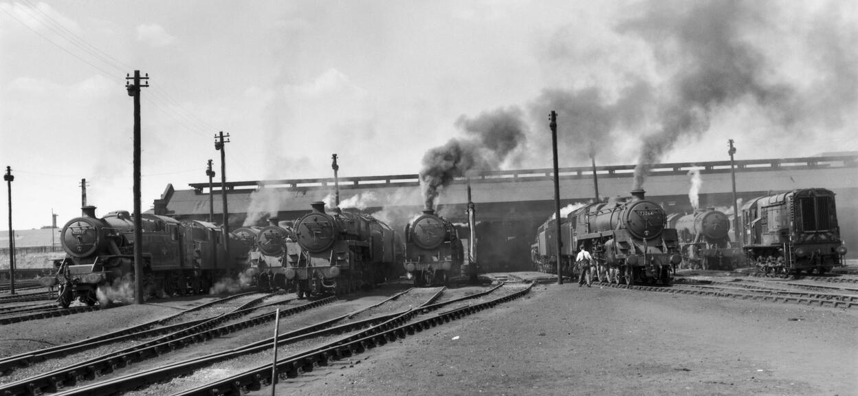 Polmadie 150 Train Depot