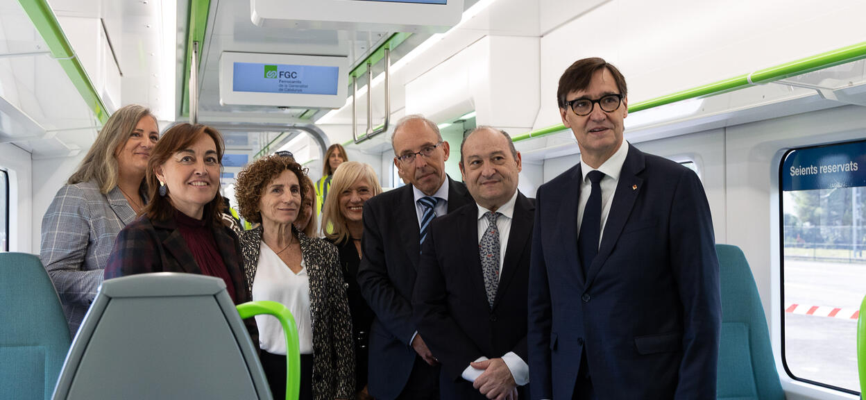 First trains Catalonia FCG team