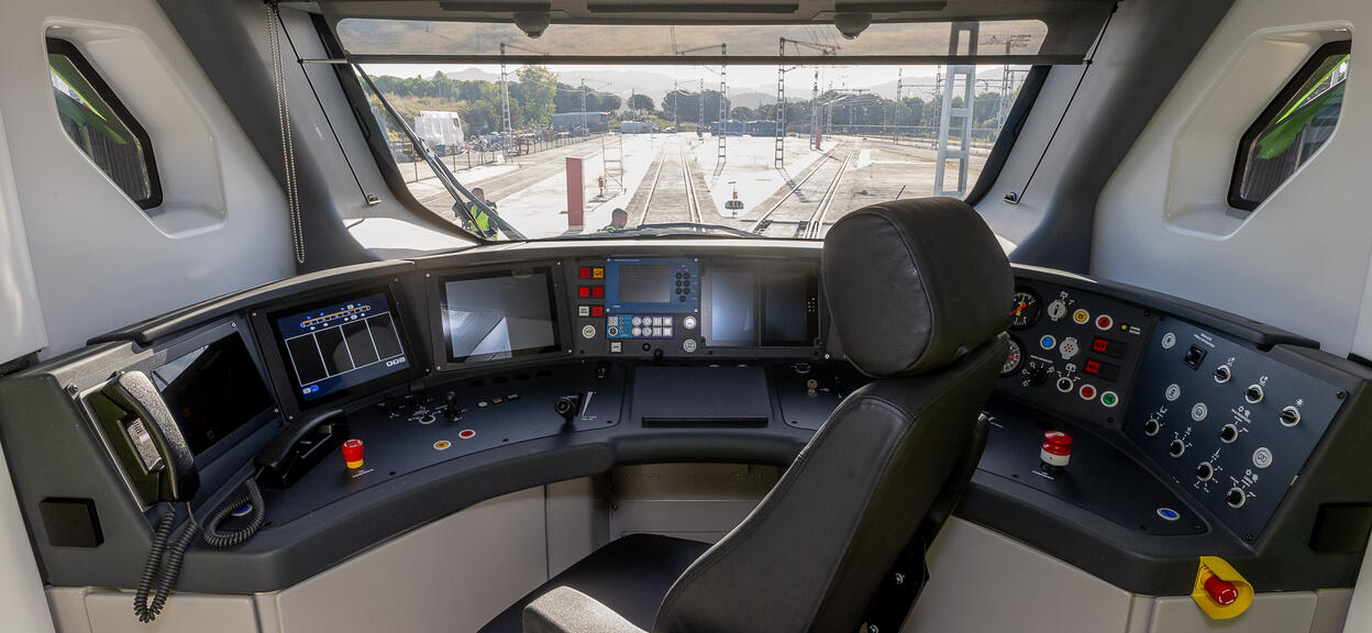 First trains Catalonia FCG interior