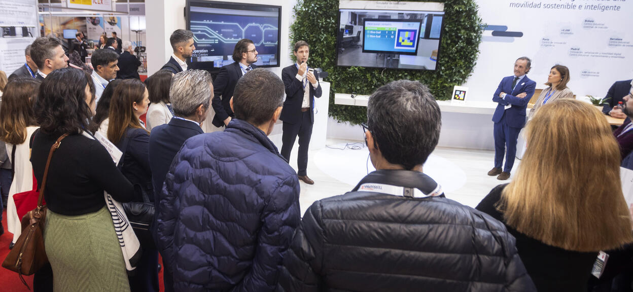 Alstom booth at Rail Live! 2025