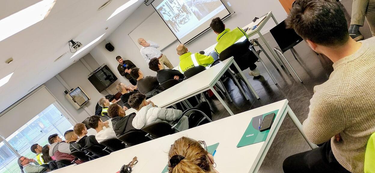 Alstom and Barcelona Tram CSR Project (Copyright Fundación Exit)