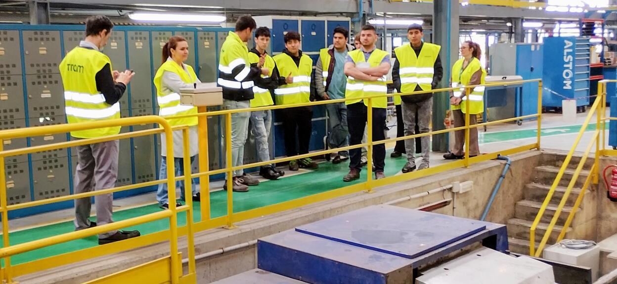 Alstom and Barcelona Tram CSR Project (Copyright Fundación Exit)