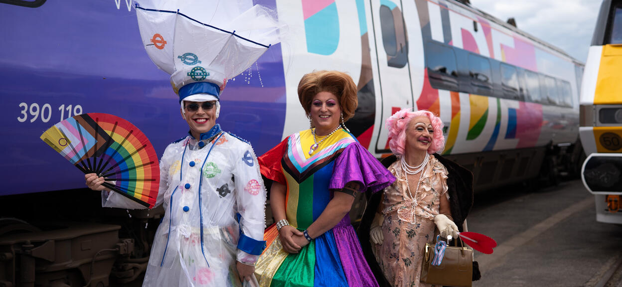 The Greatest Gathering Pride Parade. Copyright: Alstom