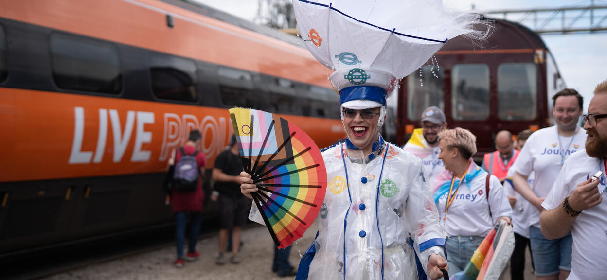The Greatest Gathering Pride Parade. Copyright: Alstom