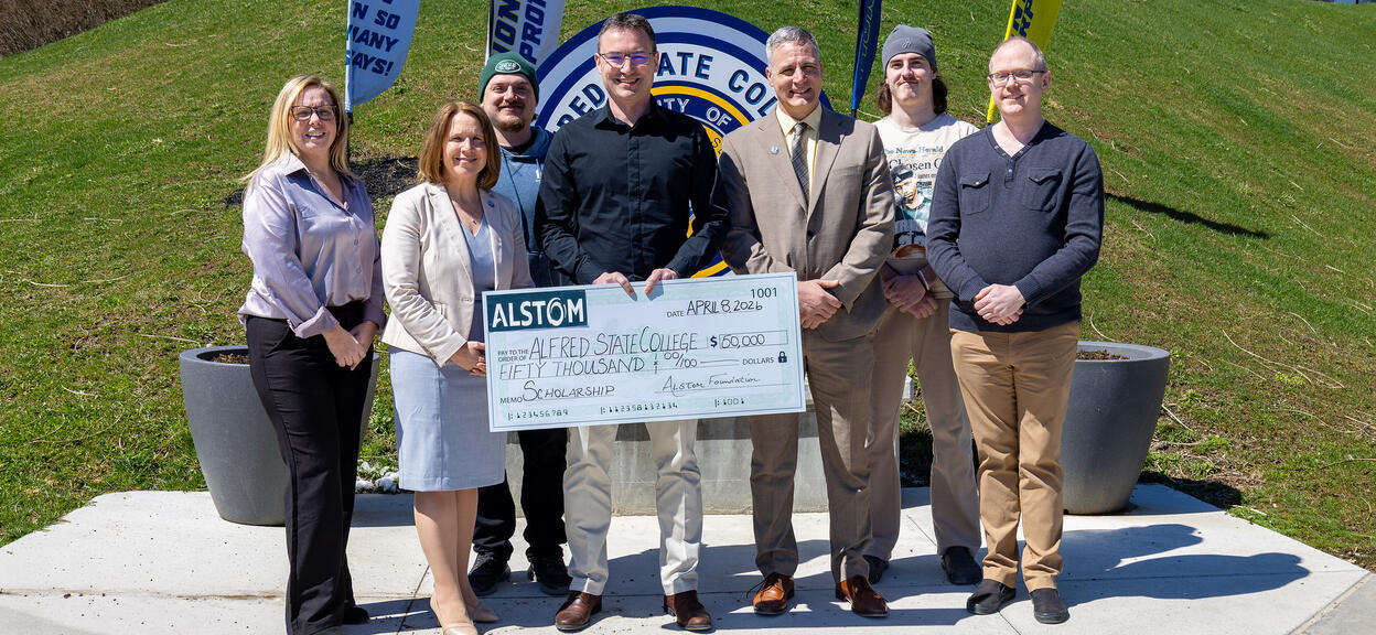 Alfred State Scholarship Ceremony. Copyright: Steve Shaw / Alfred State College