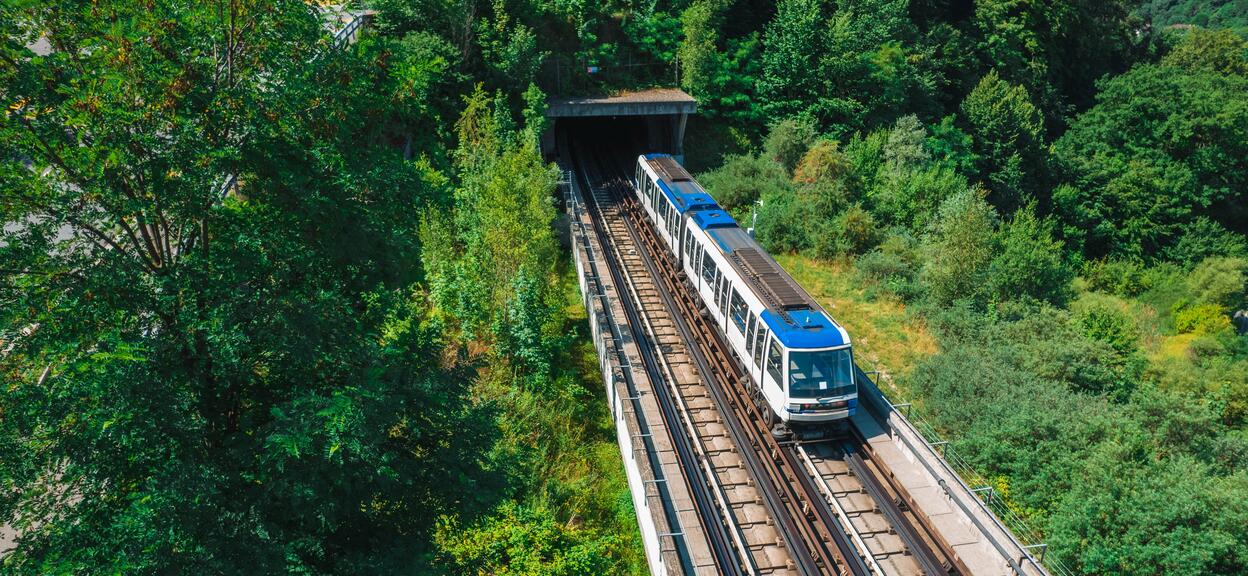 Lausanne metro. Copyright: tl