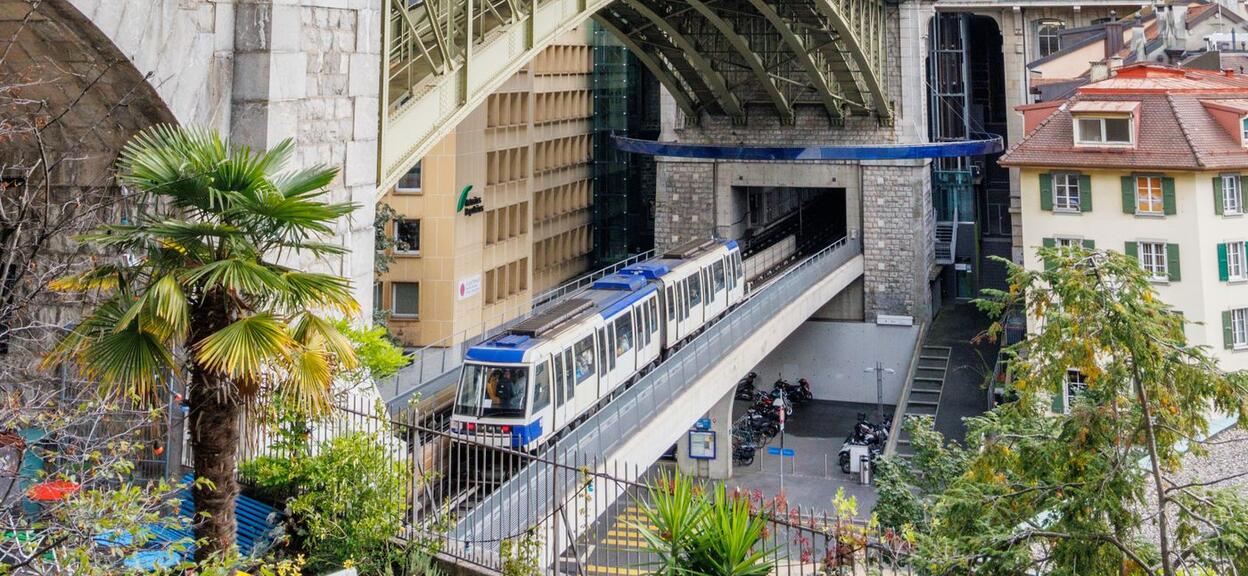 Lausanne metro. Copyright: tl
