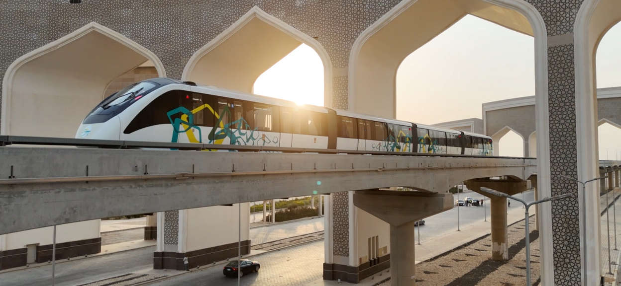 Monorail new capital Cairo. Copyright: ALSTOM SA 2025 | Innovia™