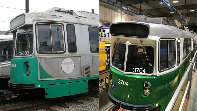 Boston - Green Line vehicle overhaul