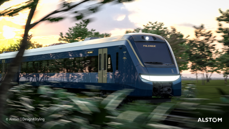 Les trains hybrides X'trapolis pour Tren Maya, Mexique